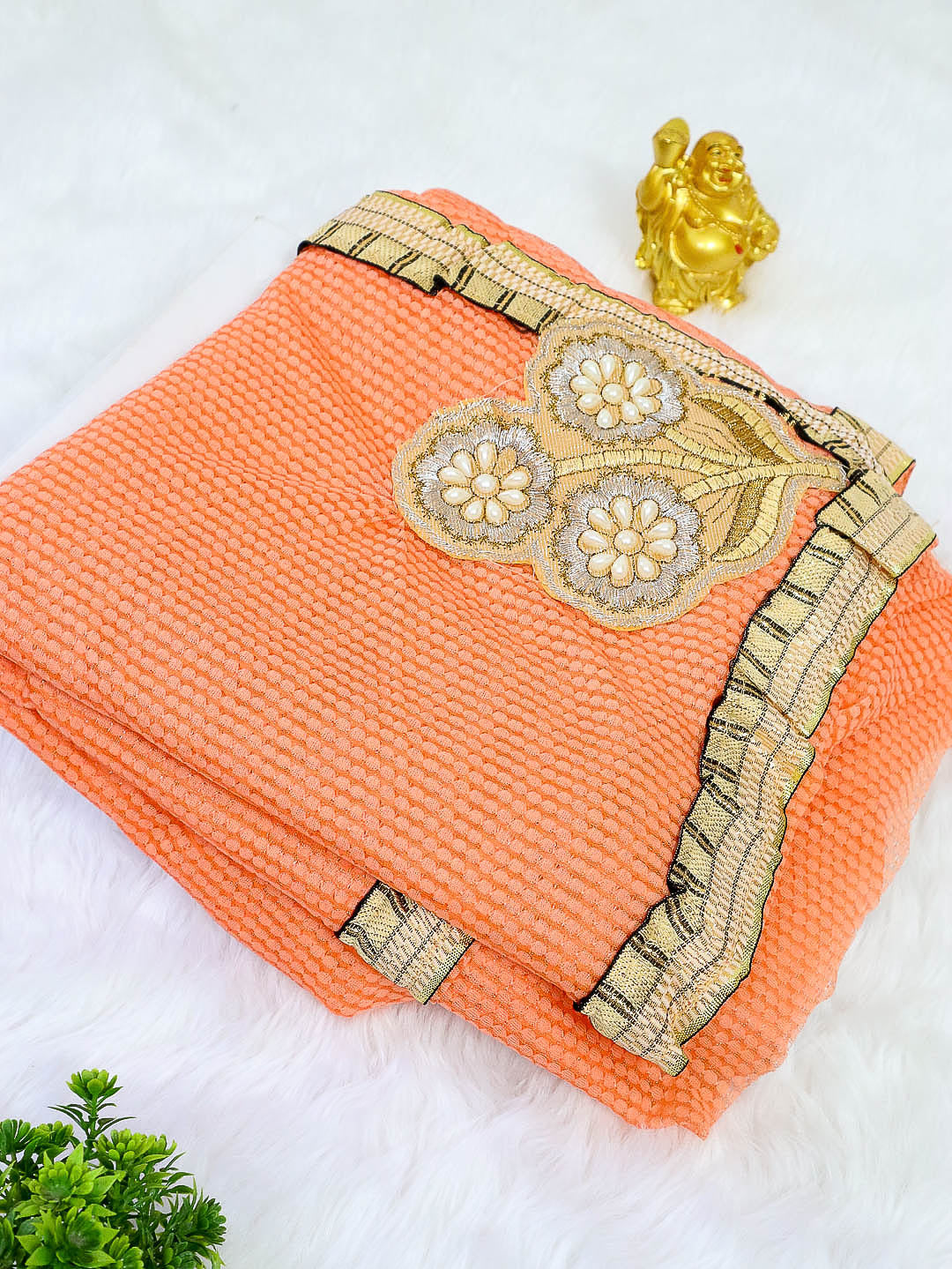 Return Gift Fancy Designer Saree No Blouse