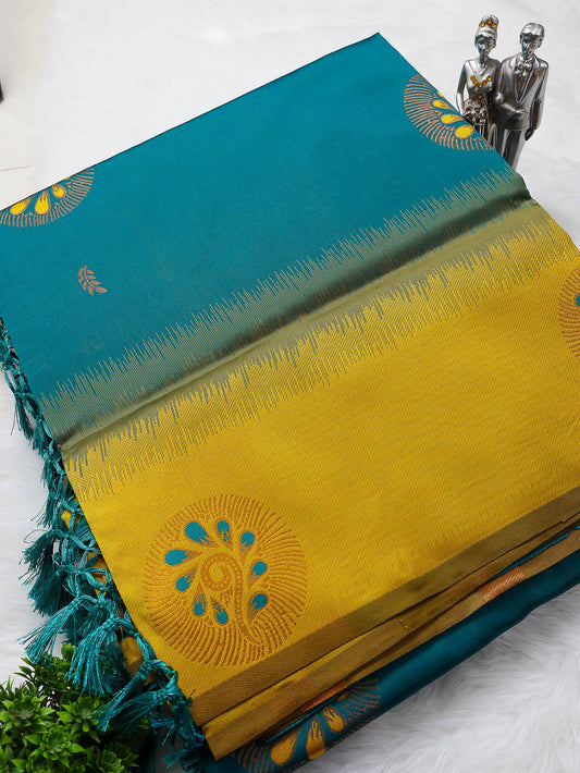 Ikat Soft Silk Sarees