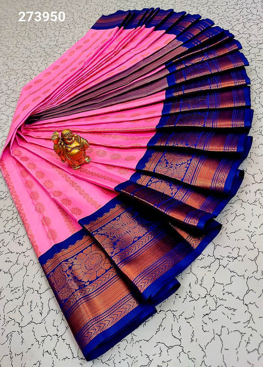 Vaira Oosi Semi Silk Sarees