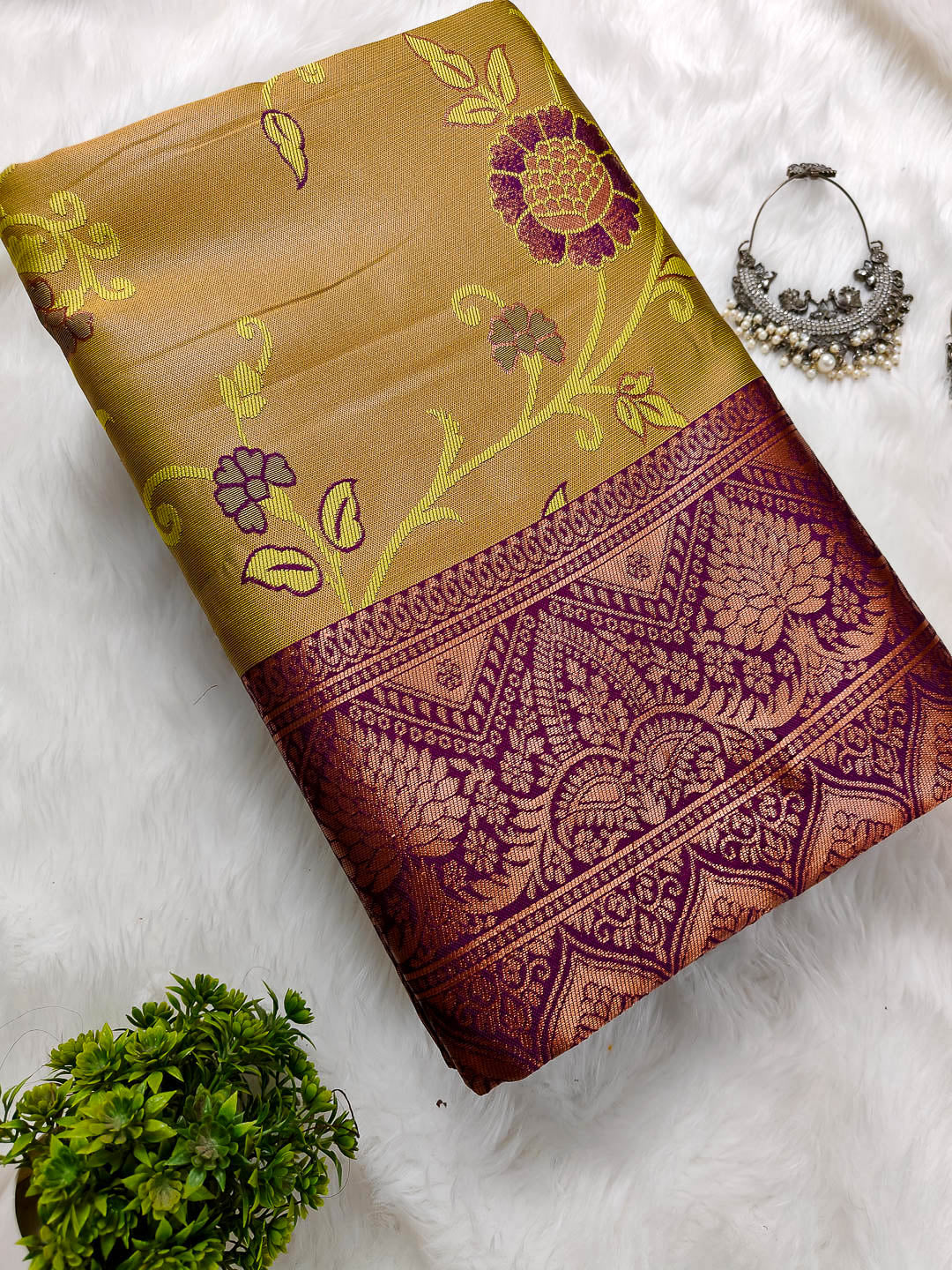 Kanjivaram Semi Silk Sarees