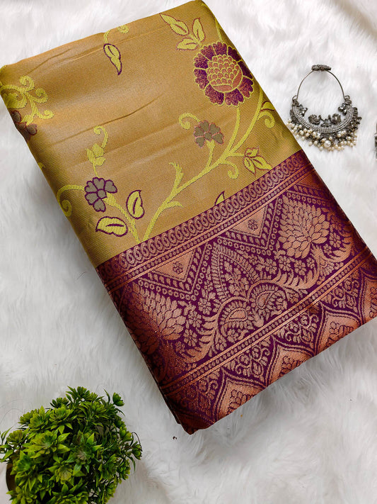 Kanjivaram Semi Silk Sarees