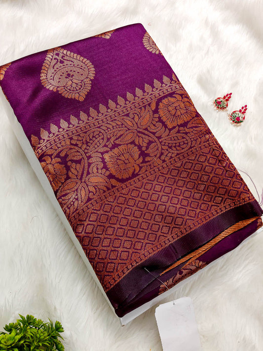 Kanjivaram Semi Silk Sarees