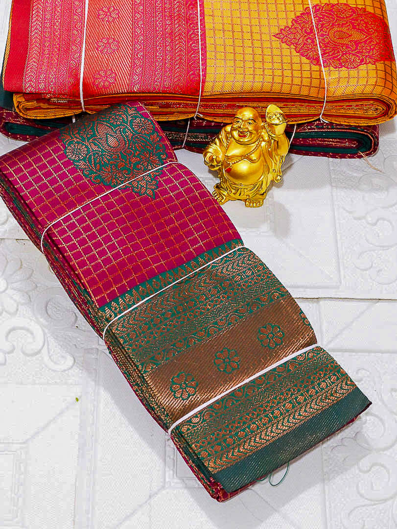 Raindrop Silk Cotton Sarees