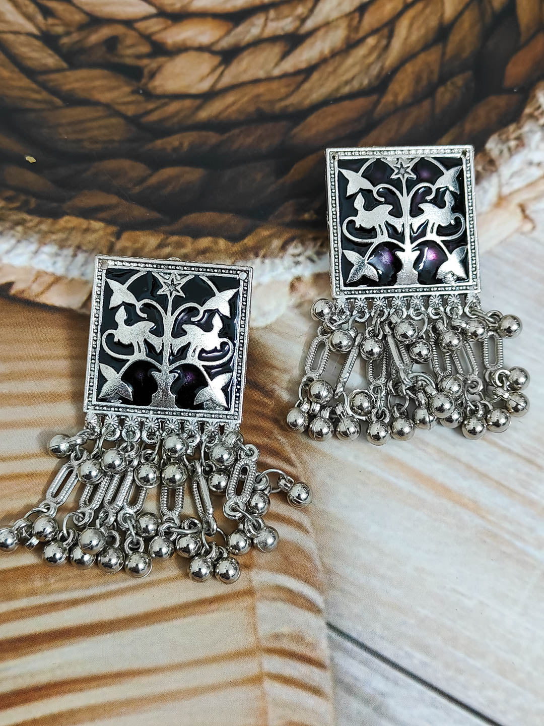 Oxidised Earrings For Women