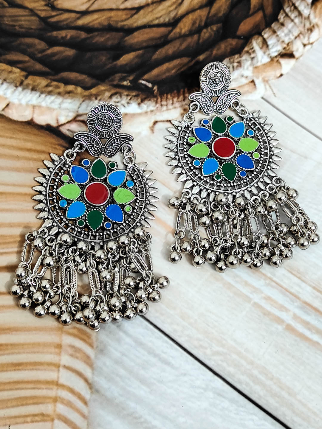 Oxidised Earrings For Women