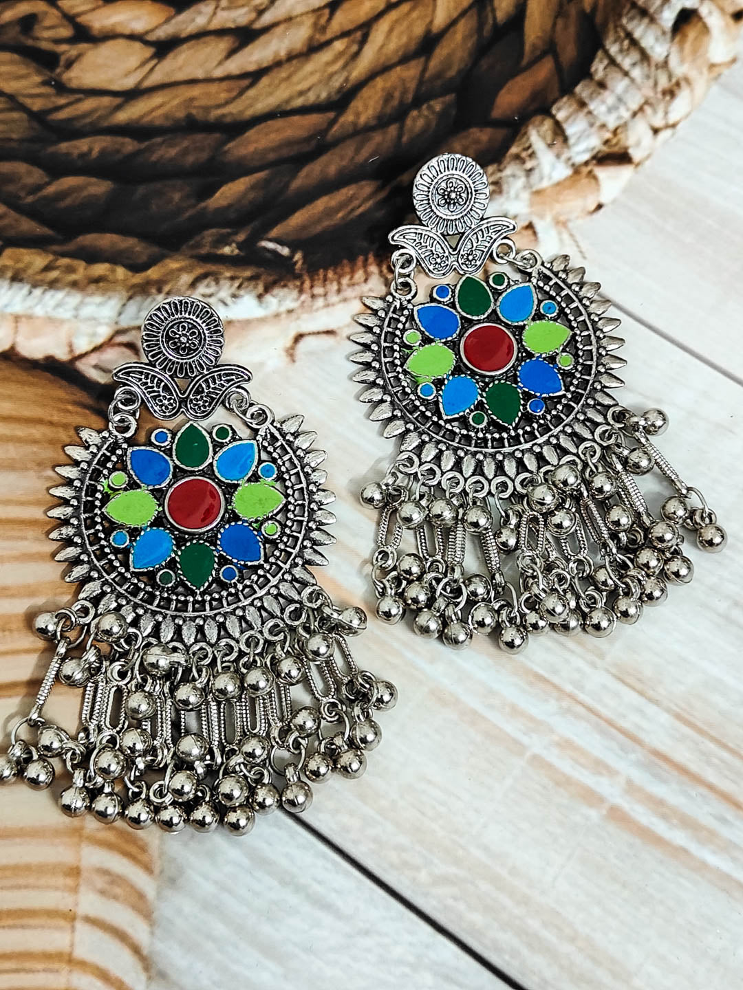 Oxidised Earrings For Women