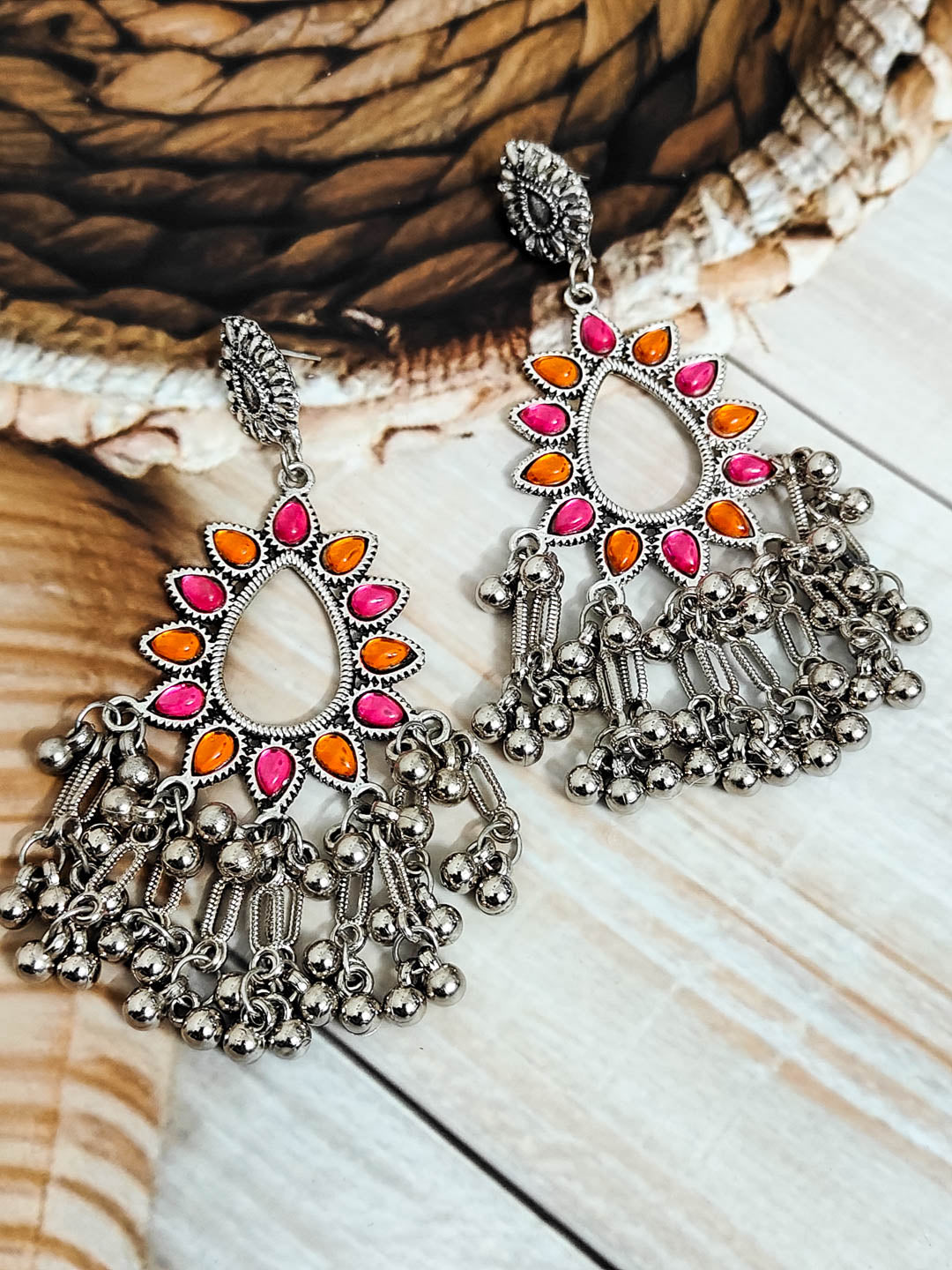 Oxidised Earrings For Women