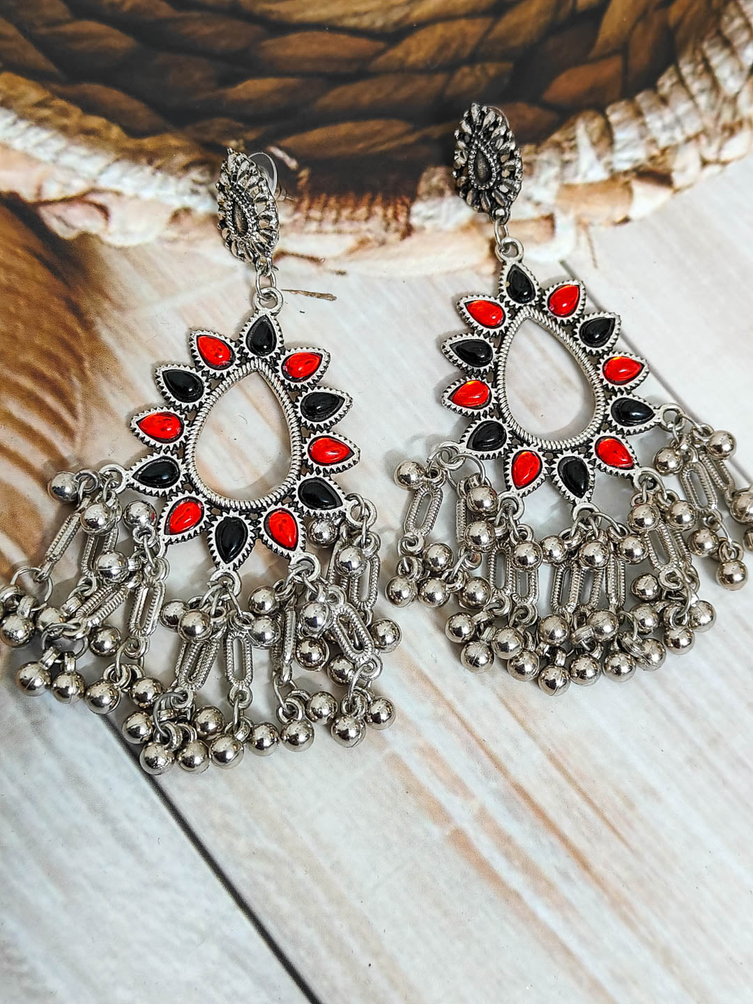 Oxidised Earrings For Women