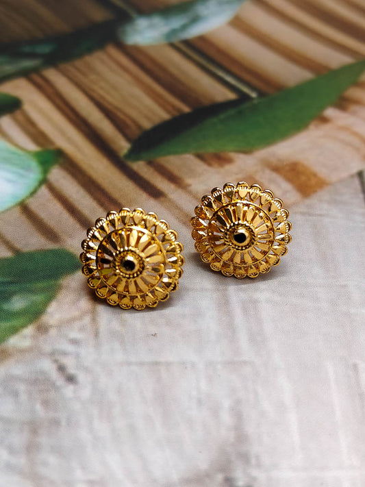 1 Gram Gold Plated Earrings For Women