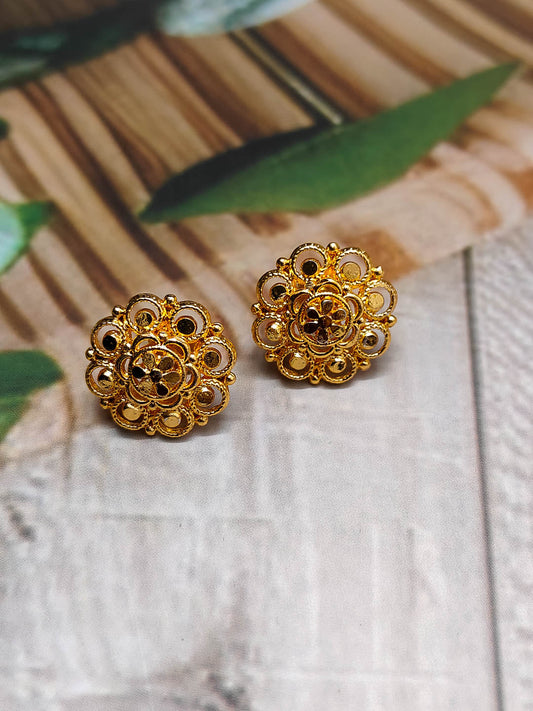 1 Gram Gold Plated Earrings For Women