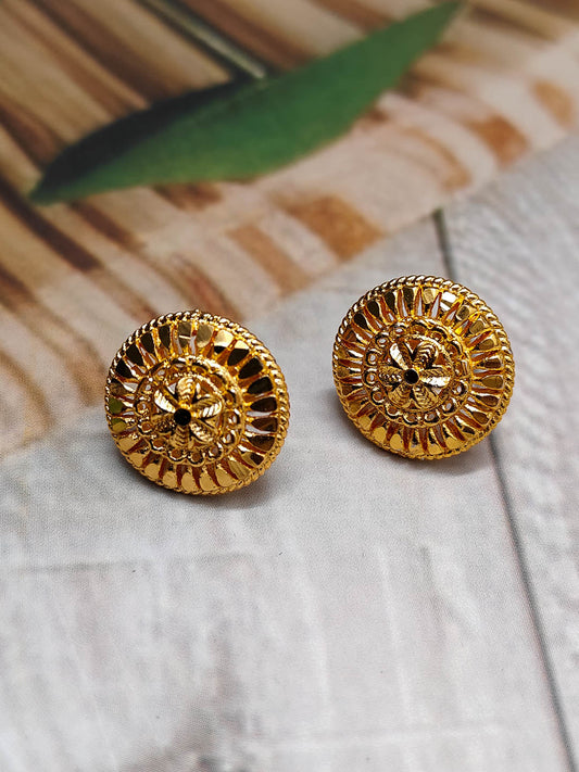 1 Gram Gold Plated Earrings For Women