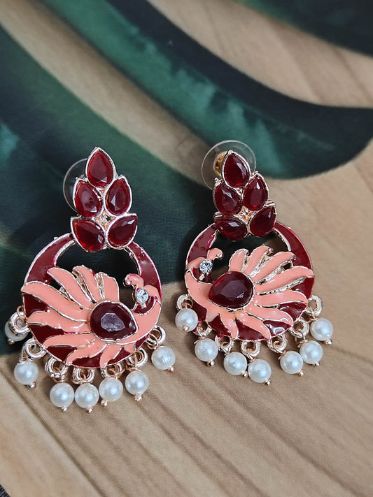 Meenakari Earrings For Women