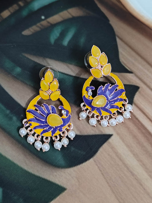 Meenakari Earrings For Women