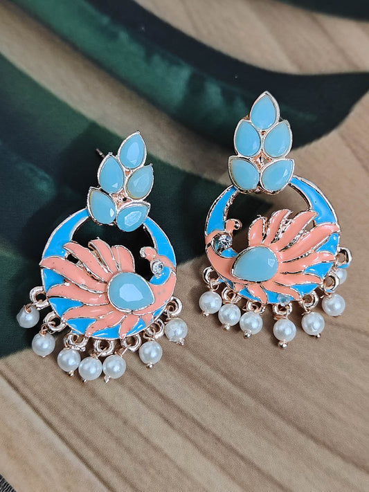 Meenakari Earrings For Women