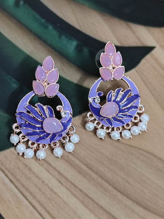 Meenakari Earrings For Women