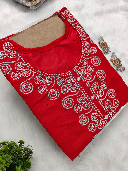 Chikankari Kurtis For Women