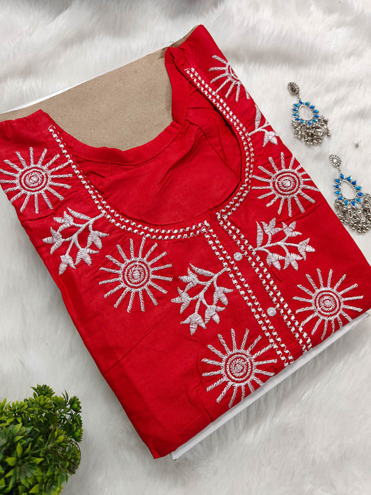 Chikankari Kurtis For Women