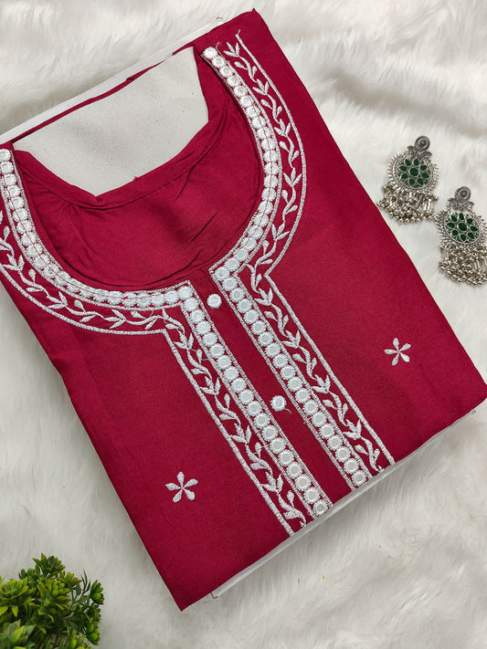 Chikankari Kurtis For Women