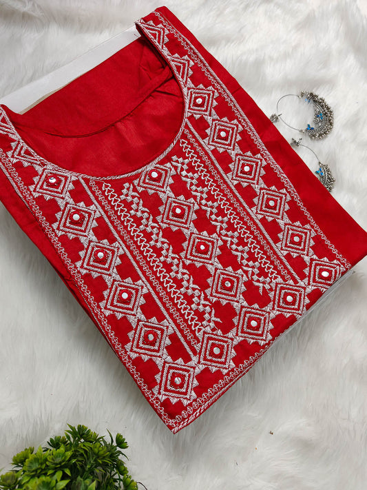 Chikankari Kurtis For Women