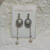 White Shell Pearl earrings For Women