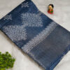 Blue Dola Silk Cotton Saree