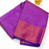 Purple Bridal Soft Silk Sarees