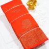 Orange Silk Cotton Sarees